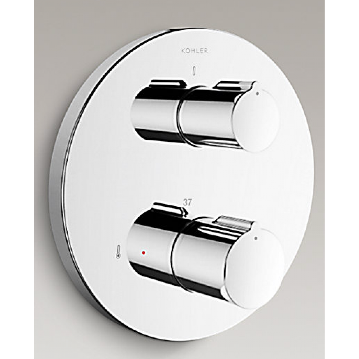 Kohler MODULO K-99728T-9-CP 入牆式恆溫兩路面板